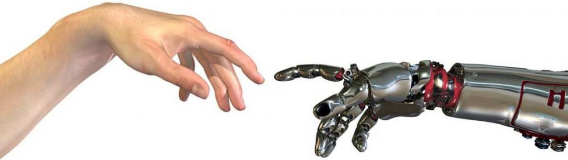 image bras humain et robot